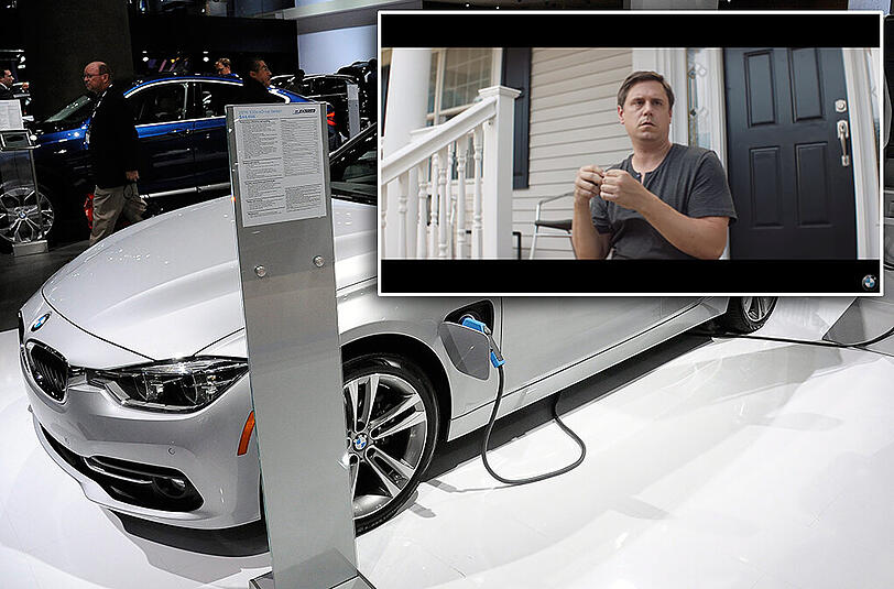 BMW macht sich über die lange Wartezeit auf das Tesla Model 3 lustig. Wer nicht warten will, soll einfach einen BMW fahren.