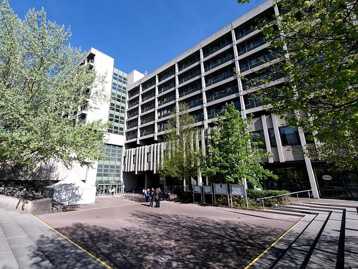 Das Gerichtsgebäude für das Amtsgericht. Foto: Sven Hoppe/Archivbild