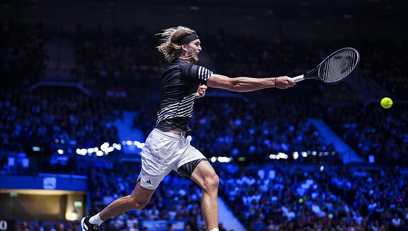 Alexander Zverev unterlag Andrej Rubljow in Wien in drei Sätzen.