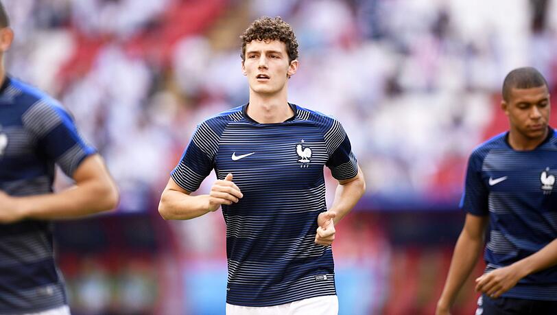 Glänzte bei der Fußball-WM 2018 für Frankreich: Benjamin Pavard. Glänzte bei der Fußball-WM 2018 für Frankreich: Benjamin Pavard.