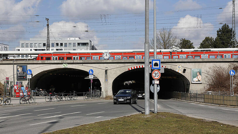 Der S-Bahnhof in Laim.