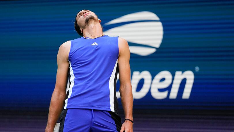 Alexander Zverev zeigte sich über sein Viertelfinal-Aus komplett frustriert.
