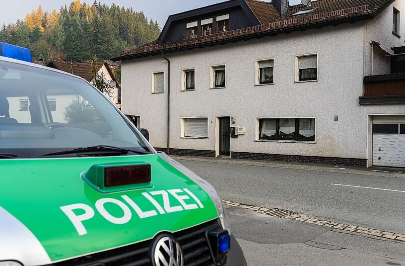 In diesem Haus in Wallenfels (Oberfranken) wurden acht tote Babys gefunden.