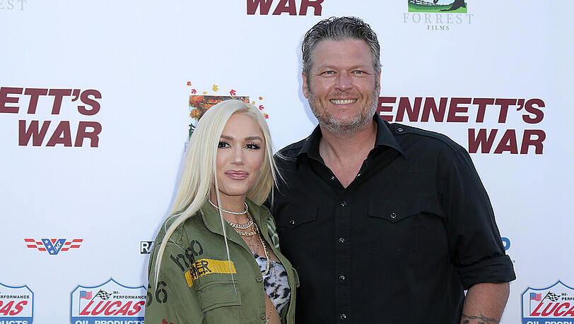 Gwen Stefani und Bake Shelton sind seit 2015 ein Paar Gwen Stefani und Bake Shelton sind seit 2015 ein Paar