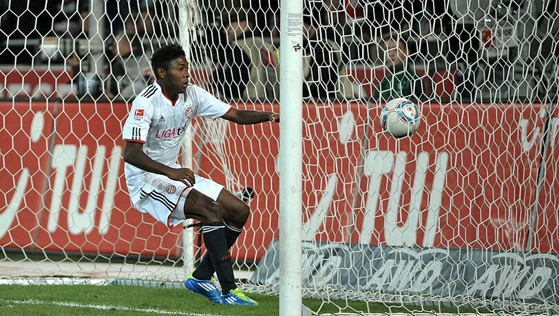 Erstes Bundesliga-Tor für den FC Bayern im Oktober 2011: David Alaba. Erstes Bundesliga-Tor für den FC Bayern im Oktober 2011: David Alaba.