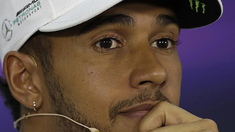 Nachdenklich: Mercedes-Star Lewis Hamilton.
