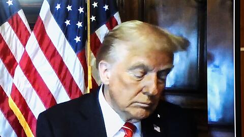 Trump beklagte, er sei "sehr unfair" behandelt worden.