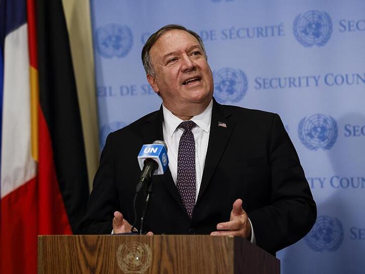 US-Außenminister Mike Pompeo drohte den Ländern im UN-Sicherheitsrat indirekt mit Konsequenzen.