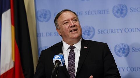 US-Außenminister Mike Pompeo drohte den Ländern im UN-Sicherheitsrat indirekt mit Konsequenzen.