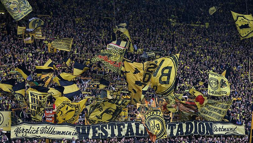 Borussia Dortmund setzt auf die Unterstützung der zahlreichen Fans.