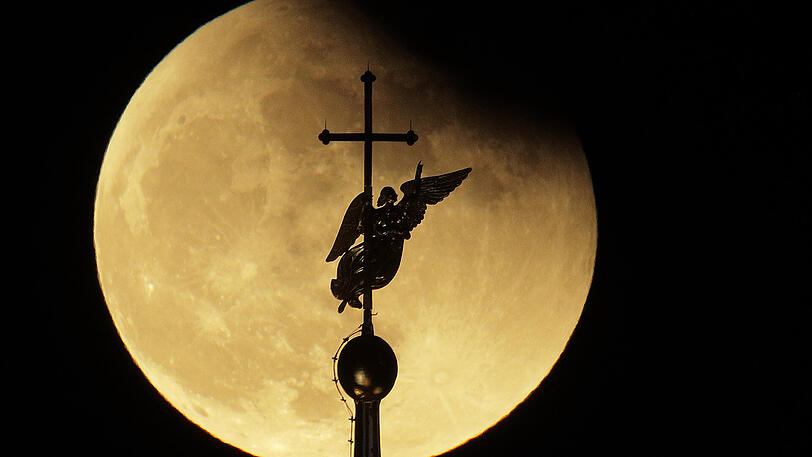 Mondfinsternis in Russland