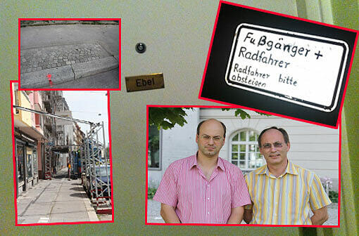 Familie und Nachbarn trauern um den Tod von Fritz Ebel. Die Baustelle, an der er verunglückte, wird von vielen als gefährlich erachtet.