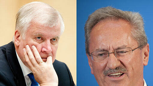 Horst Seehofer (l.) hat Aussicht auf die Alleinherrschaft nach der Landtagswahl. Rechts: Herausforderer Christian Ude Horst Seehofer (l.) hat Aussicht auf die Alleinherrschaft nach der Landtagswahl. Rechts: Herausforderer Christian Ude