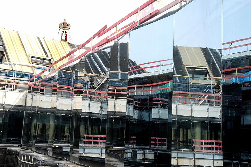 Weitere Bilder von der Baustelle.