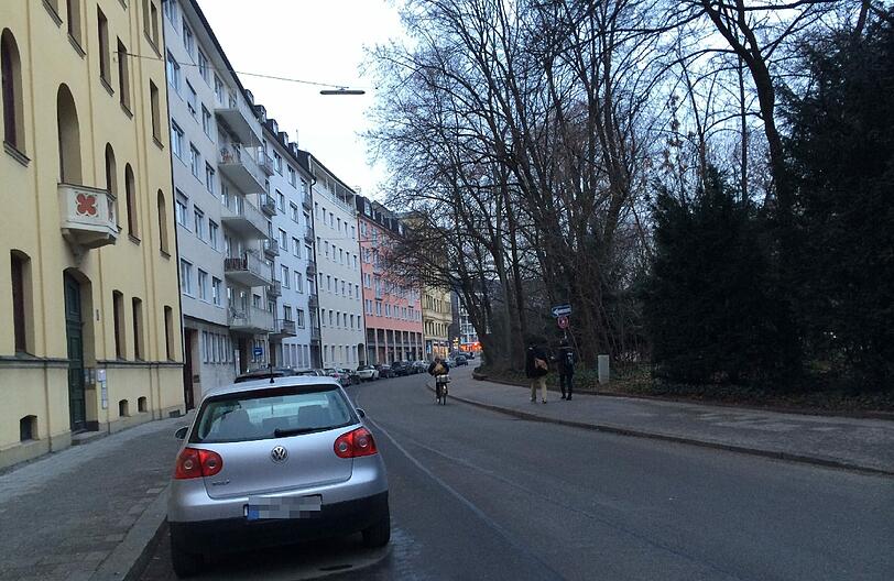 In der Sophienstraße können Radler bislang nur in eine Richtung fahren.