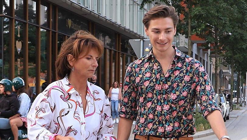Claudia Obert und ihr 24-jähriger Freund Max.