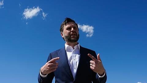 US-Vizepr&auml;sident JD Vance f&uuml;hrt die US-Delegation an.