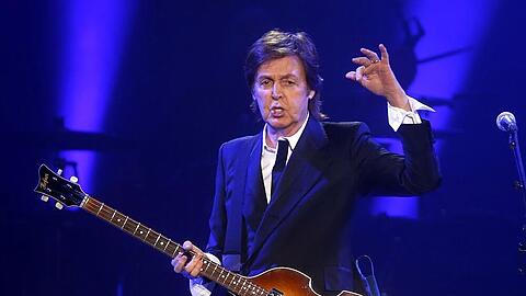 Paul McCartney im Juni 2013 bei einem Konzert in New York