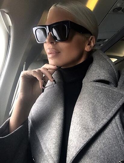 Die serbische Sängerin Jelena Karleusa behauptet, sie sei das Stil-Vorbild von Kim Kardashian