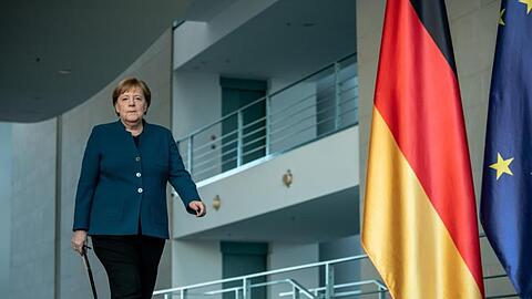 Bundeskanzlerin Angela Merkel muss in häusliche Quarantäne.