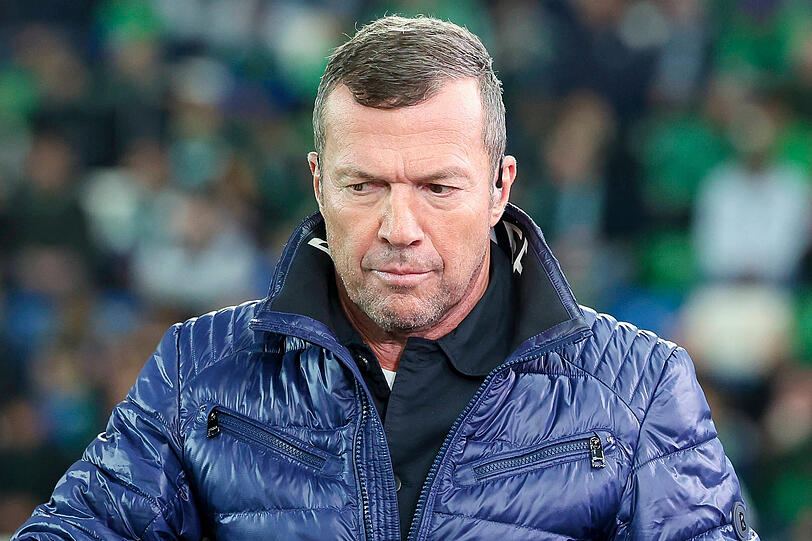 Klare Kante: Sky-Experte Lothar Matthäus. Klare Kante: Sky-Experte Lothar Matthäus.