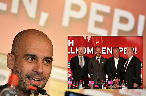 Pep Guardiola auf der Pressekonferenz: "Heute ist ein Geschenk". Seine besten Sprüche in der Bilderstrecke zum Durchklicken.