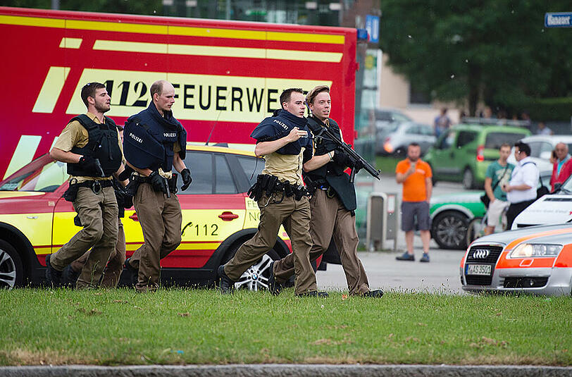 Nach dem Amok-Einsatz am OEZ (Archivfoto) rüstet die Münchner Polizei auf.