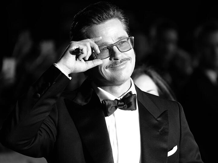 Brad Pitt beim BFI London Film Festival