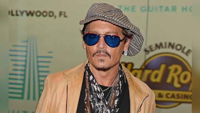 Teilzeit-Rockstar Johnny Depp.