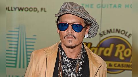 Teilzeit-Rockstar Johnny Depp.