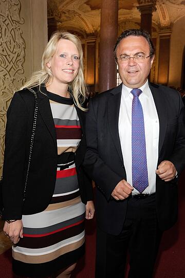 Hans-Peter Friedrich und Freundin Diana Troglauer
