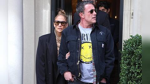 Jennifer Lopez und Ben Affleck noch Arm im Arm im März 2024 in New York.