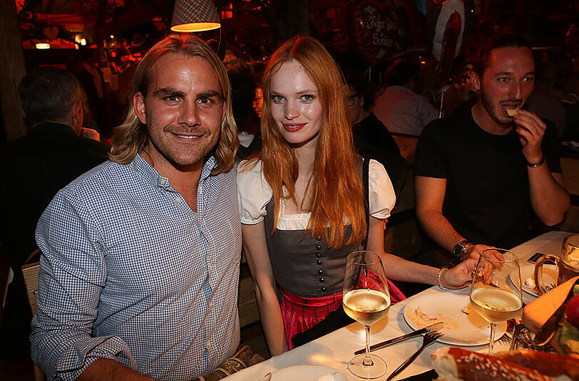 Stylist Christian Sturmayr mit Freundin Luisa