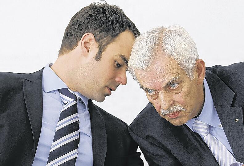 Schäfer und Schneider suchen nach einem Investor.