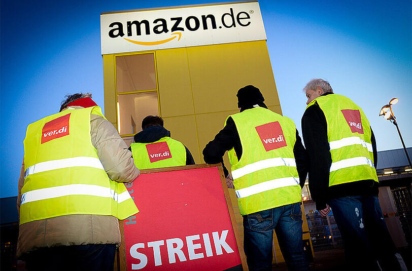 Der Streik soll noch bis Samstag andauern. Eine Lieferung bis Weihnachten sieht Amazon jedoch nicht in Gefahr.
