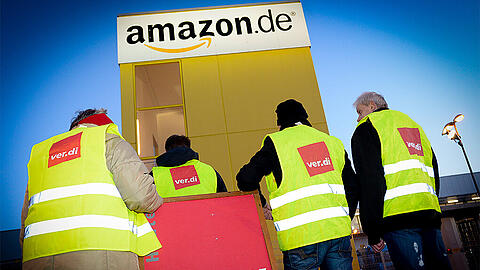 Der Streik soll noch bis Samstag andauern. Eine Lieferung bis Weihnachten sieht Amazon jedoch nicht in Gefahr.