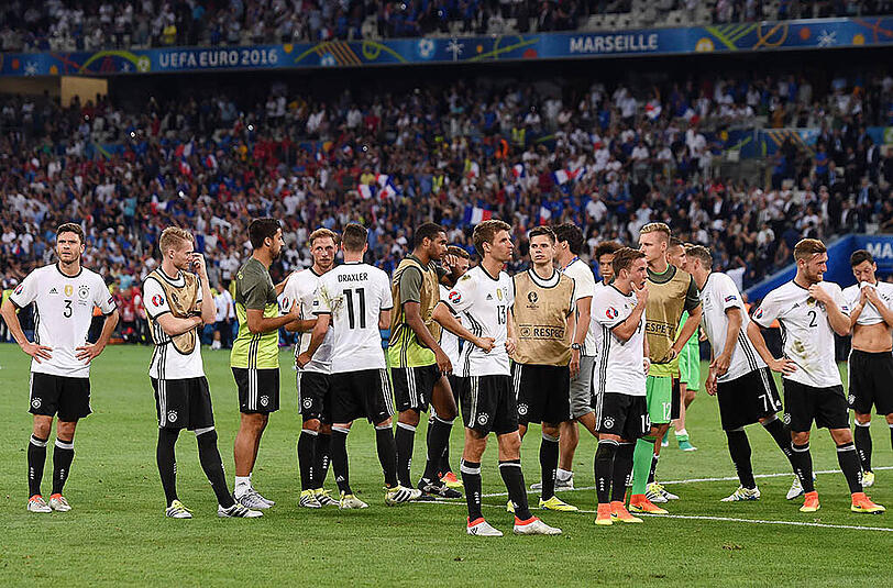 Enttäuschung nach dem EM-Halbfinale: Das DFB-Team freut sich nun auf Erholung.