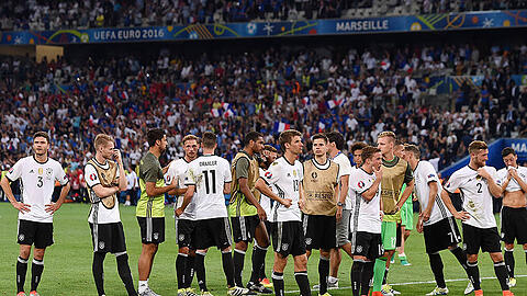 Enttäuschung nach dem EM-Halbfinale: Das DFB-Team freut sich nun auf Erholung.