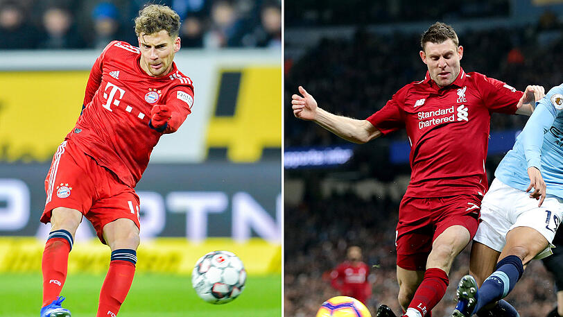 Leon Goretzka (24) &ndash; James Milner (33) - Fuss: "Milner ist der Kapitän ohne Binde, der &lsquo;natural born leader'. Kam 2015 von ManCity. Hat sich unter Klopp im hohen Fußballeralter neu erfunden. Goretzka ist in guter Form, torgefährlich, kann Spiele gewinnen. Dennoch: Geht der Punkt an Milner, weil er mehr Erfahrung und Verantwortung hat und übernimmt." Stand: 4,5:2,5
