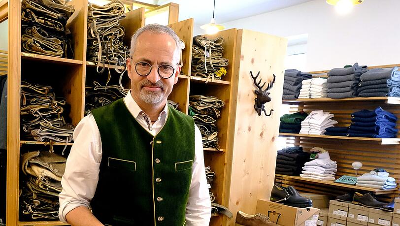 Trägt Lederhosn sowieso das ganze Jahr: Peter Markgraf. Trägt Lederhosn sowieso das ganze Jahr: Peter Markgraf.
