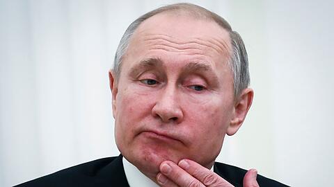Der russische Präsident Wladimir Putin. Die EU-Staaten haben sich auf weitere Sanktionen gegen Russland geeinigt.