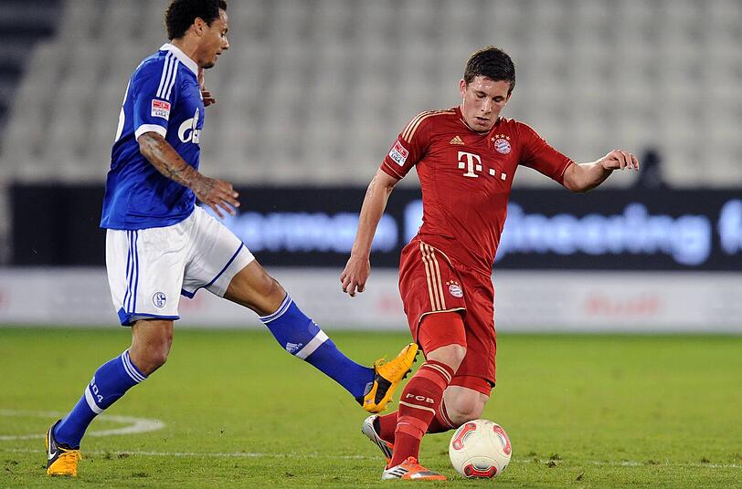 Kam schon bei den Profis des FC Bayern zum Einsatz: Youngster Pierre-Emile Höjbjerg (r.).