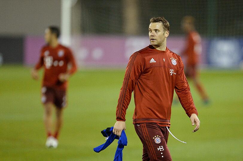 Die Bilder vom ersten Bayern-Trainig in Doha (Katar)