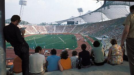 Zuschauer bei den Olympischen Spielen 1972.
