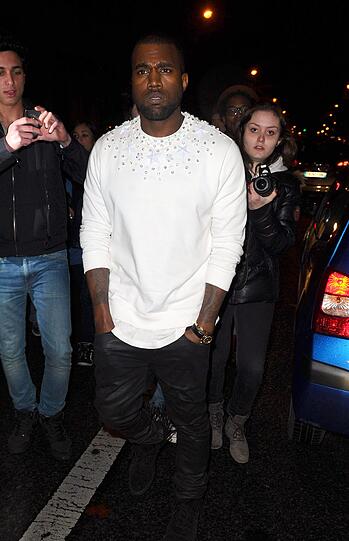 Kanye West bei Givenchy