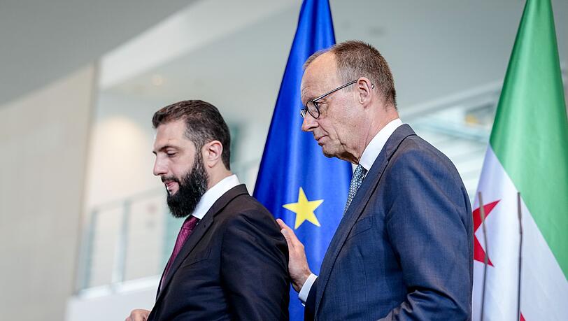 Merz nennt eine Zielmarke f&uuml;r die R&uuml;ckkehr syrischer Fl&uuml;chtlinge &ndash; und bezeichnet sie als Wunsch des syrischen Pr&auml;sidenten.