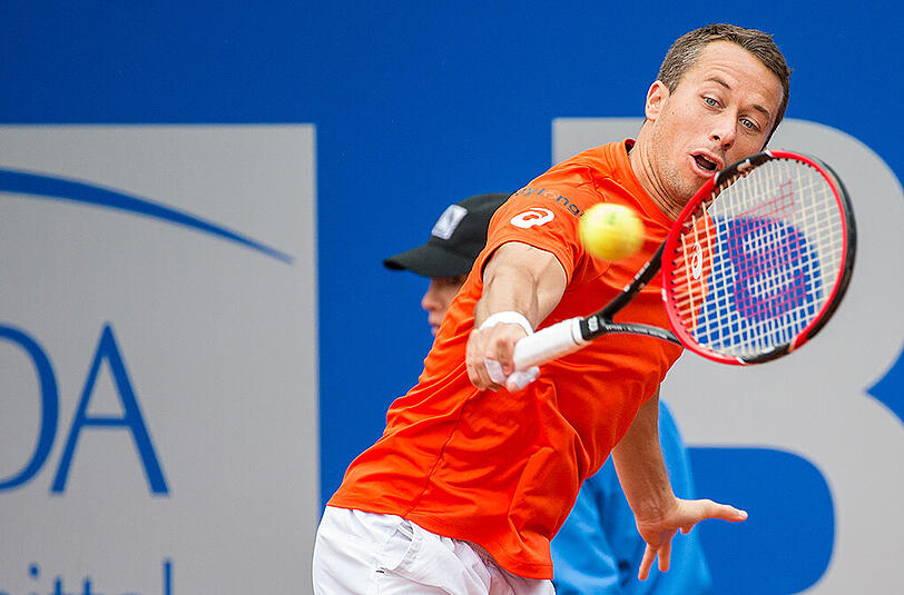Am Aumeister fühlt er sich wohl: Philipp Kohlschreiber.