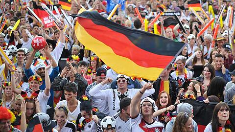 Die Bilder vom Public Viewing.