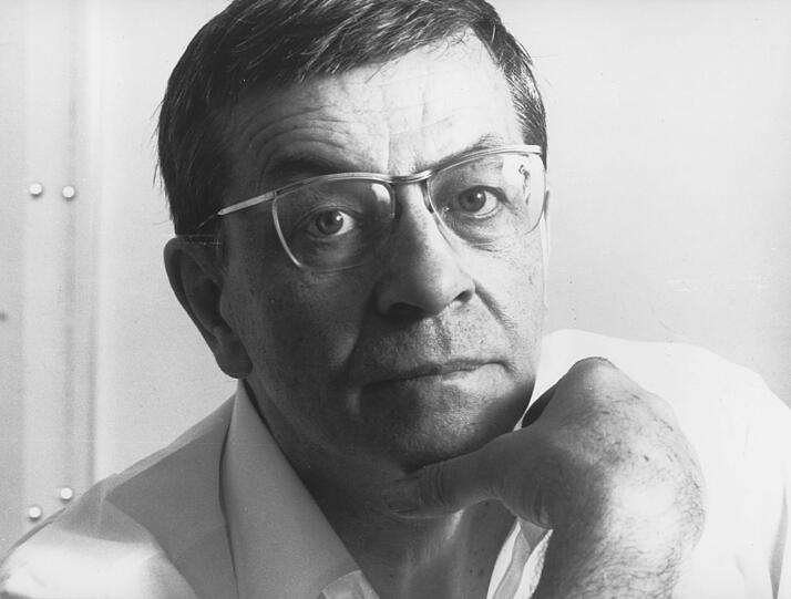 Der Autor Peter Weiss (1916-1982).