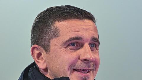 Trainer Mersad Selimbegovic von Regensburg.